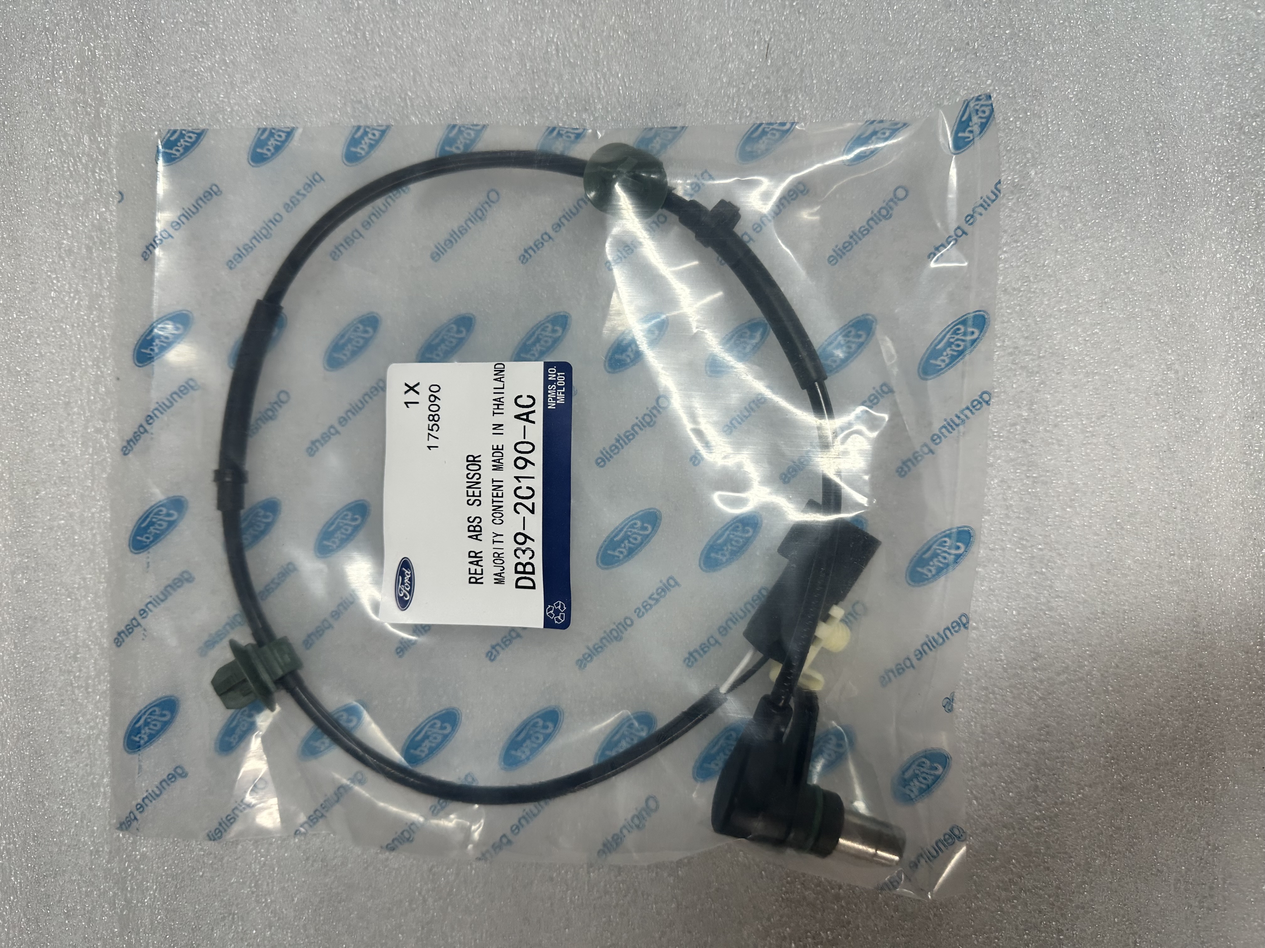 RIGHT REAR ABS SENSOR / SENSOR DE ABS TRSERO DERECHO  RANGER MAZDA BT50 3.2 & 2.2